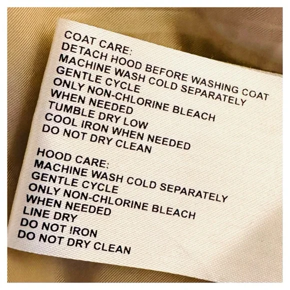 Michael Kors Faux Fur Trim Hooded Puffer Coat / Jacket Size Small Tan. - Picture 12 of 12